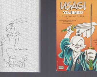 Usagi Yojimbo 20 / SIGNED / Stan Sakai / Glimpses Of Death / Paperback 2006