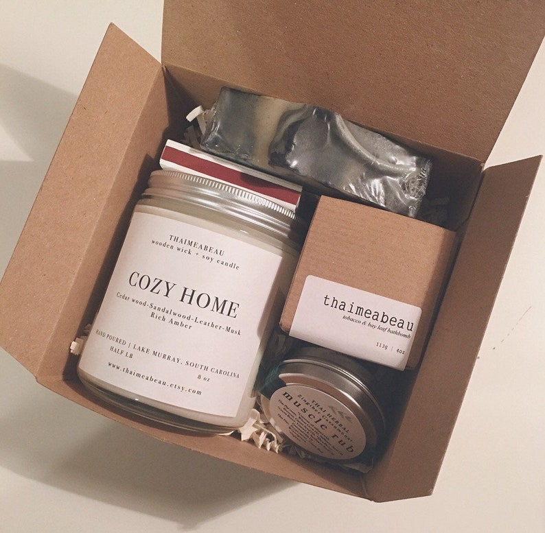 Personalized Gifts Box for Men Care Package for Him Unisex Etsy