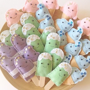 Bomber/gifts for birthday parties ice cream felt