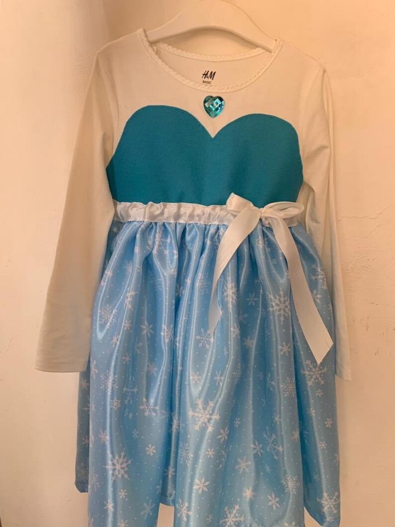 Elsa costume carnival dress