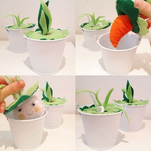 Set 2 jars with vegetables