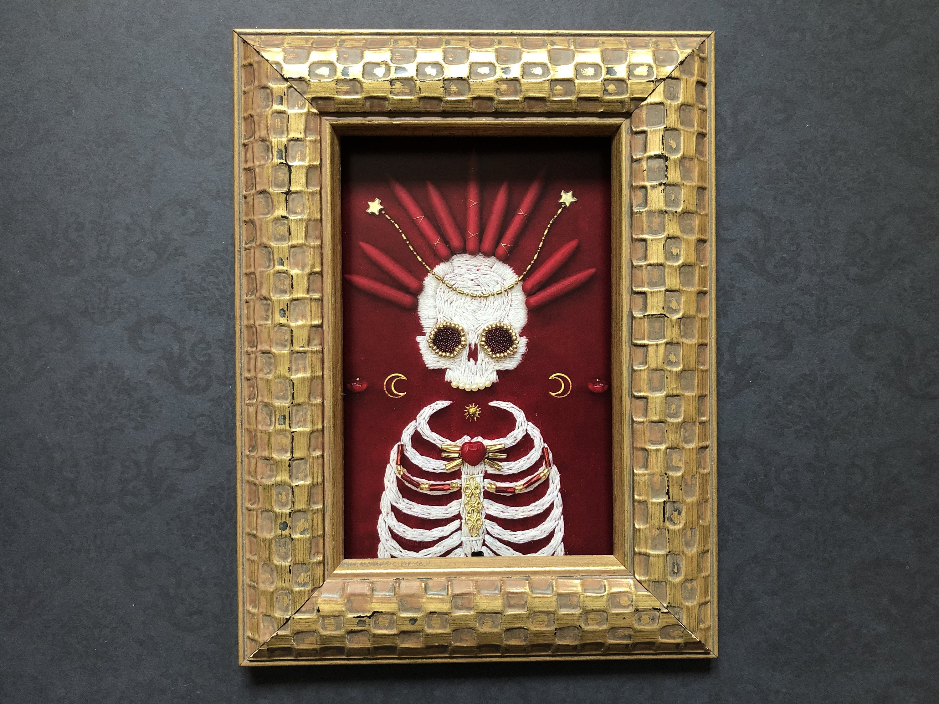 Skeleton Postcard Prints - Set of 5 Set Bewitching - Etsy