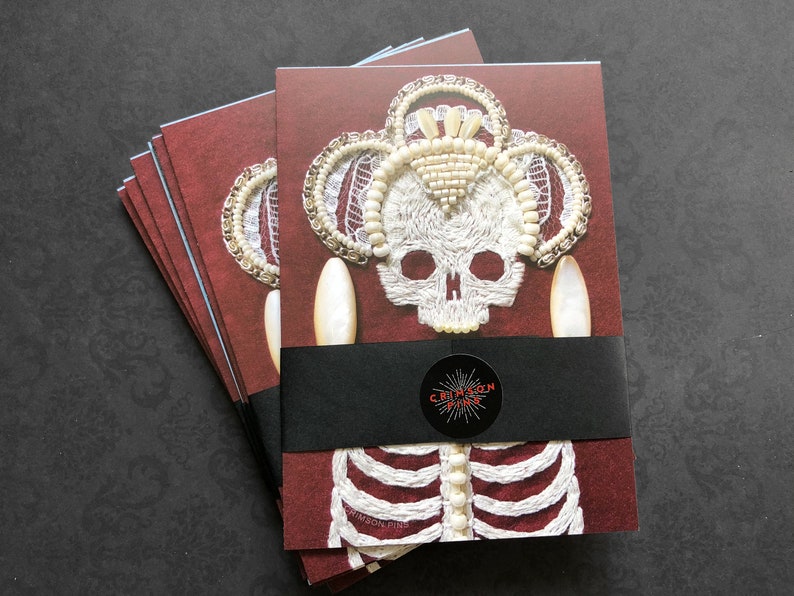 Skeleton Postcard Prints - Set of 5 Set Dreamlike - Etsy