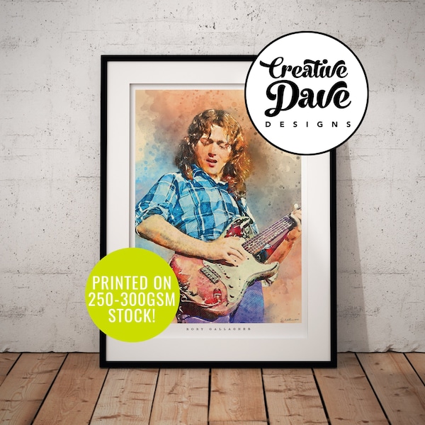 Rory Gallagher Wall Art