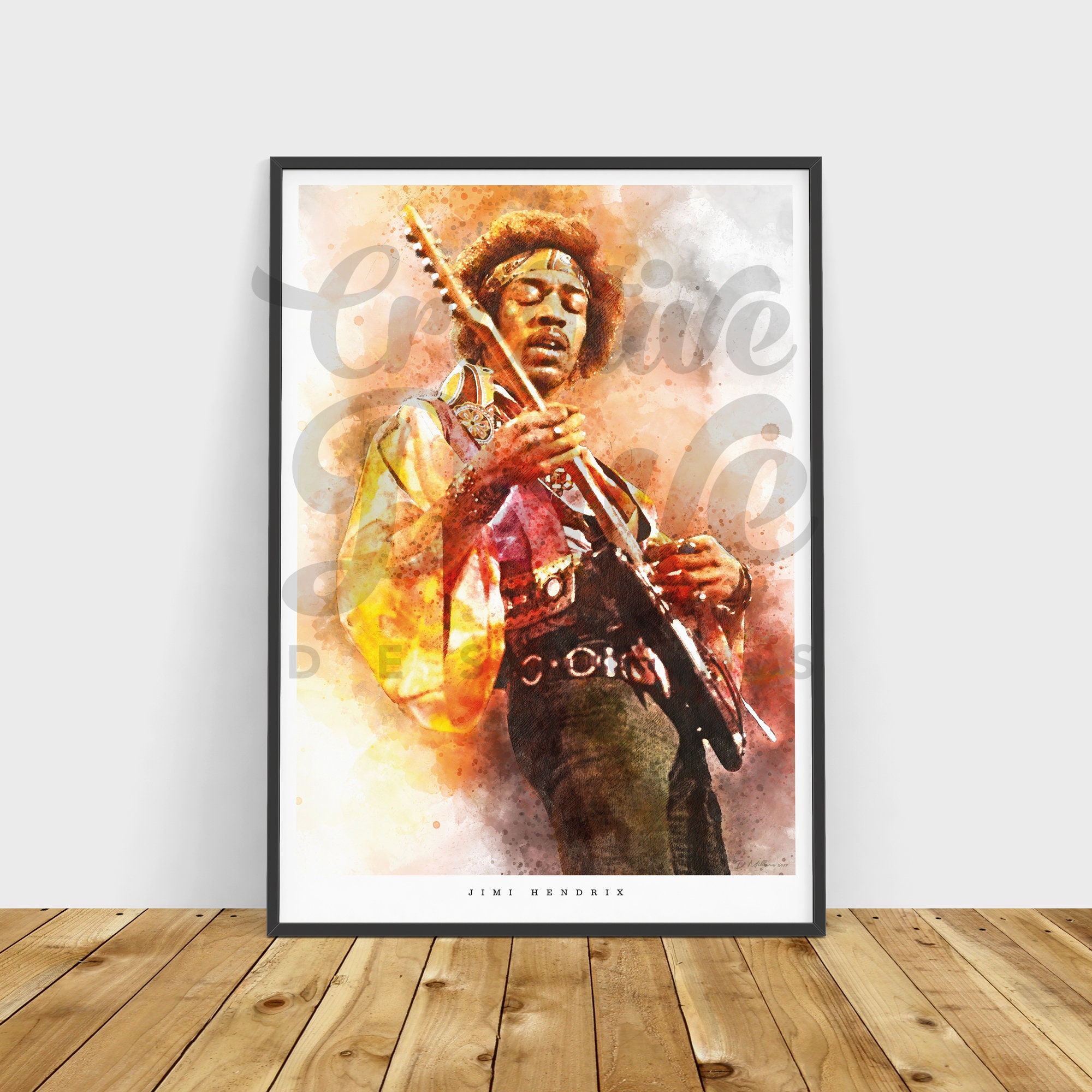 Jimi hendrix poster & print
