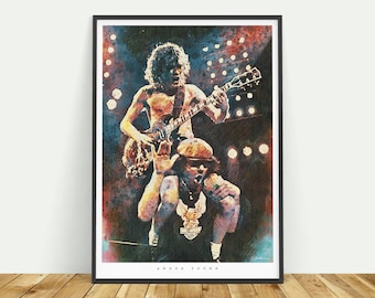 Angus Young Wall Art