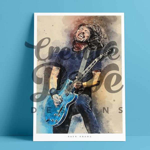 Dave Grohl Wall Art