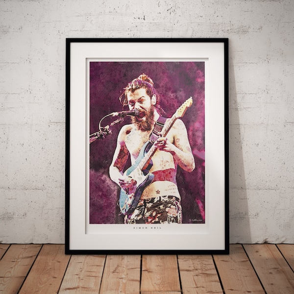 Simon Neil Watercolour Wall Art