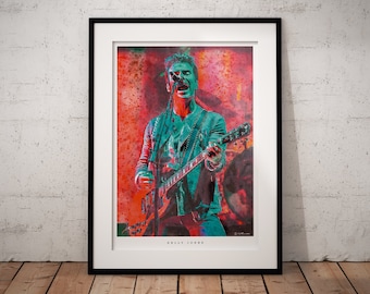 Kelly Jones watercolour Wall Art