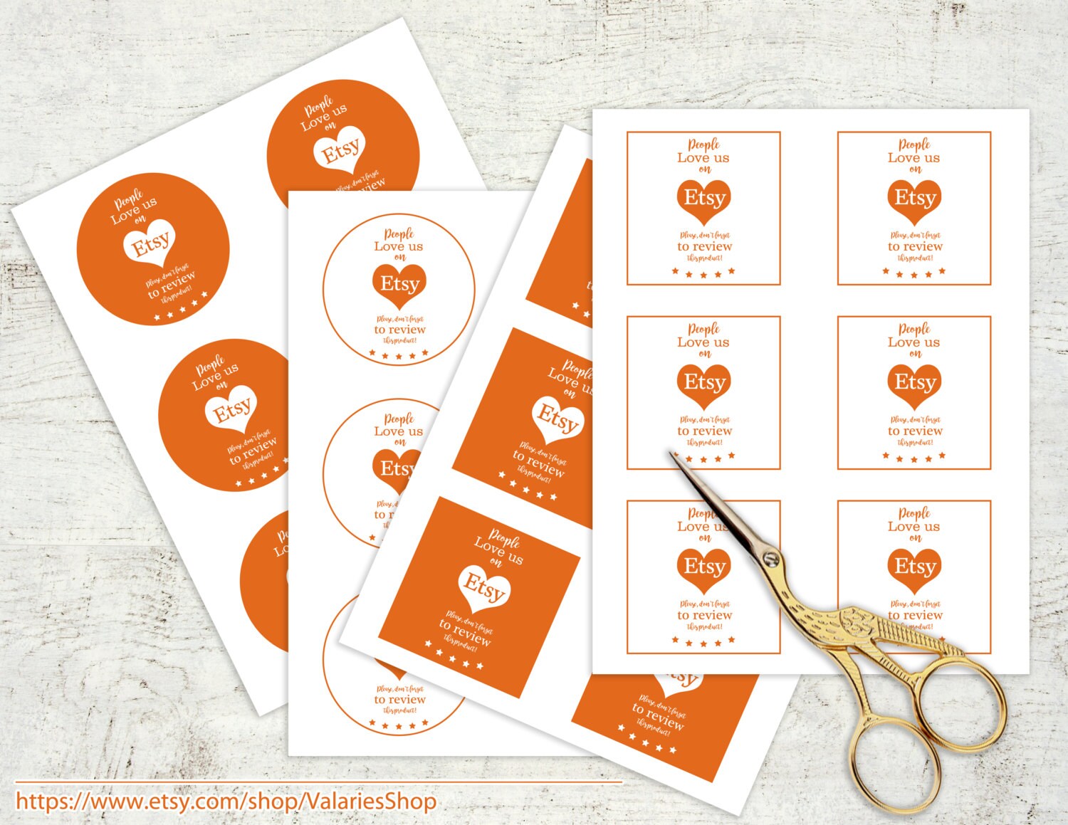 ETSY Review Printable Stickers Etsy Stickers Etsy Review - Etsy