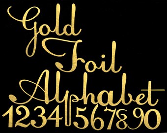 Gold Foil Handwritten Alphabet ClipArt Gold foil  Letters Gold Foil Font Alphabet Letters Gold Foil Numbers 68 Elements Instant Download