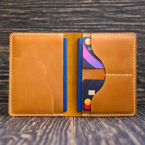 Porta pasaporte de cuero personalizado, Billetera de viaje, Porta pasaporte, Funda para pasaporte, Regalo para ella, Regalo para él, Accesorios de viaje
