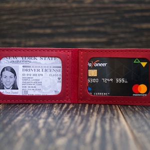 Id case, Cover driver license, Personalized gift, Id card holder, Minimalist wallet, Small wallet, Front pocket wallet