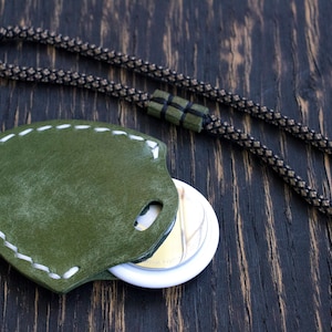 Étui en cuir personnalisé pour airtag, porte-clés Air Tag, support en cuir pour airtag, porte-clés AirTag pour enfants