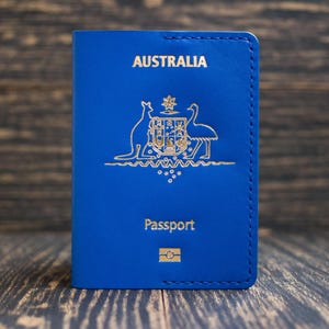 Leather Passport Cover, Handmade Travel Accessories, Slim Passport Holder, Classic Leather Wallet, Durable Passport Case, Gift for Him He