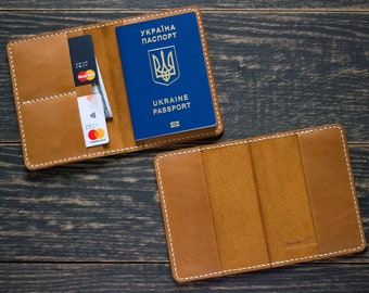 Personalized passport wallet, Leather passport case, Passport holder, Passport cover, Travel gift, Wanderlust gift, Personalized gift
