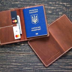 Personalized gift, Travel wallet, Passport holder, Passport cover, Leather passport, Gift for her, Gift for him, Travel accessories