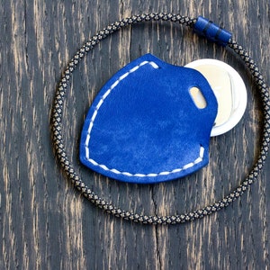 Handcrafted Leather Case for Airtag: Add Elegance and Security to Your Device, Personalized gift
