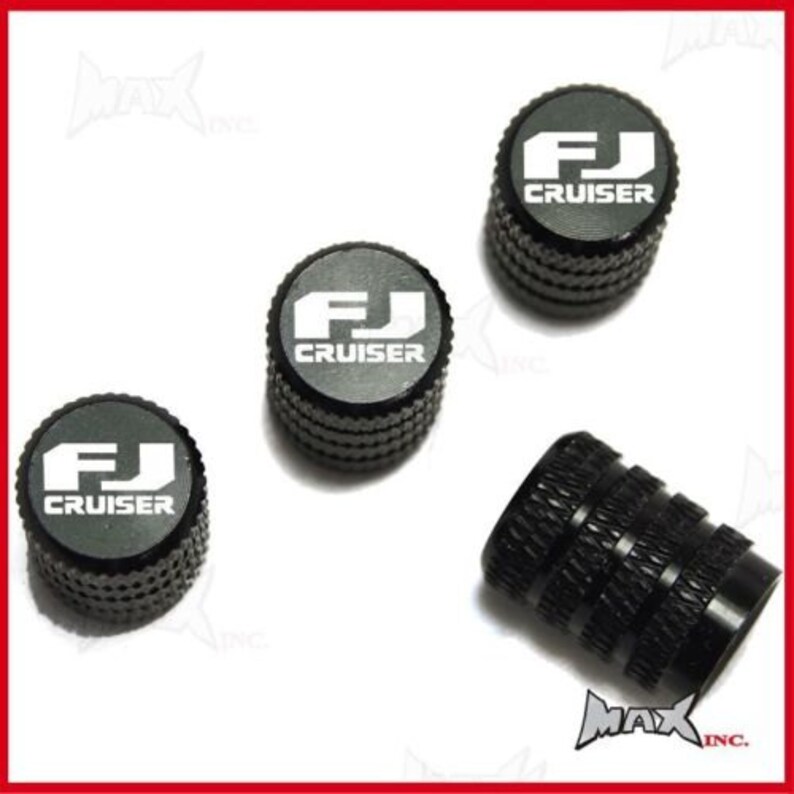 TOYOTA FJ Cruiser Set Of 4 Lasered Logo Aluminium Tire Valve Etsy