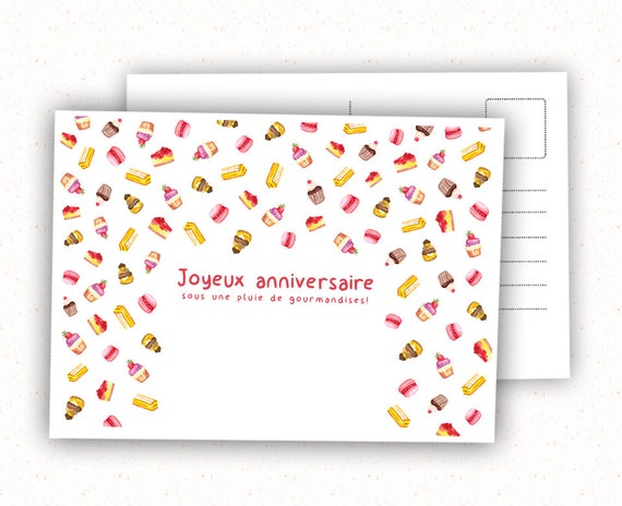 Happy Birthday Cupcake Pastry French Paris Cupcake Diet Etsy Happy Birthday Cupcake Pastry French Paris Cupcake Diet Etsy