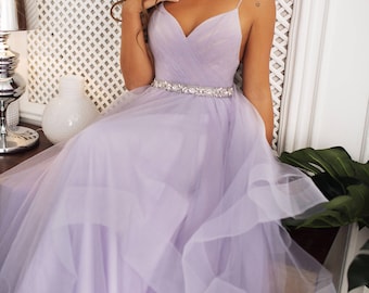 Lavender Wedding Dresses Haute Couture