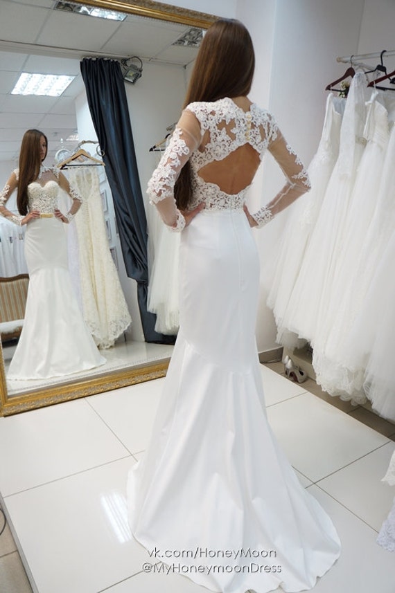 berta bridal long sleeve lace wedding dress