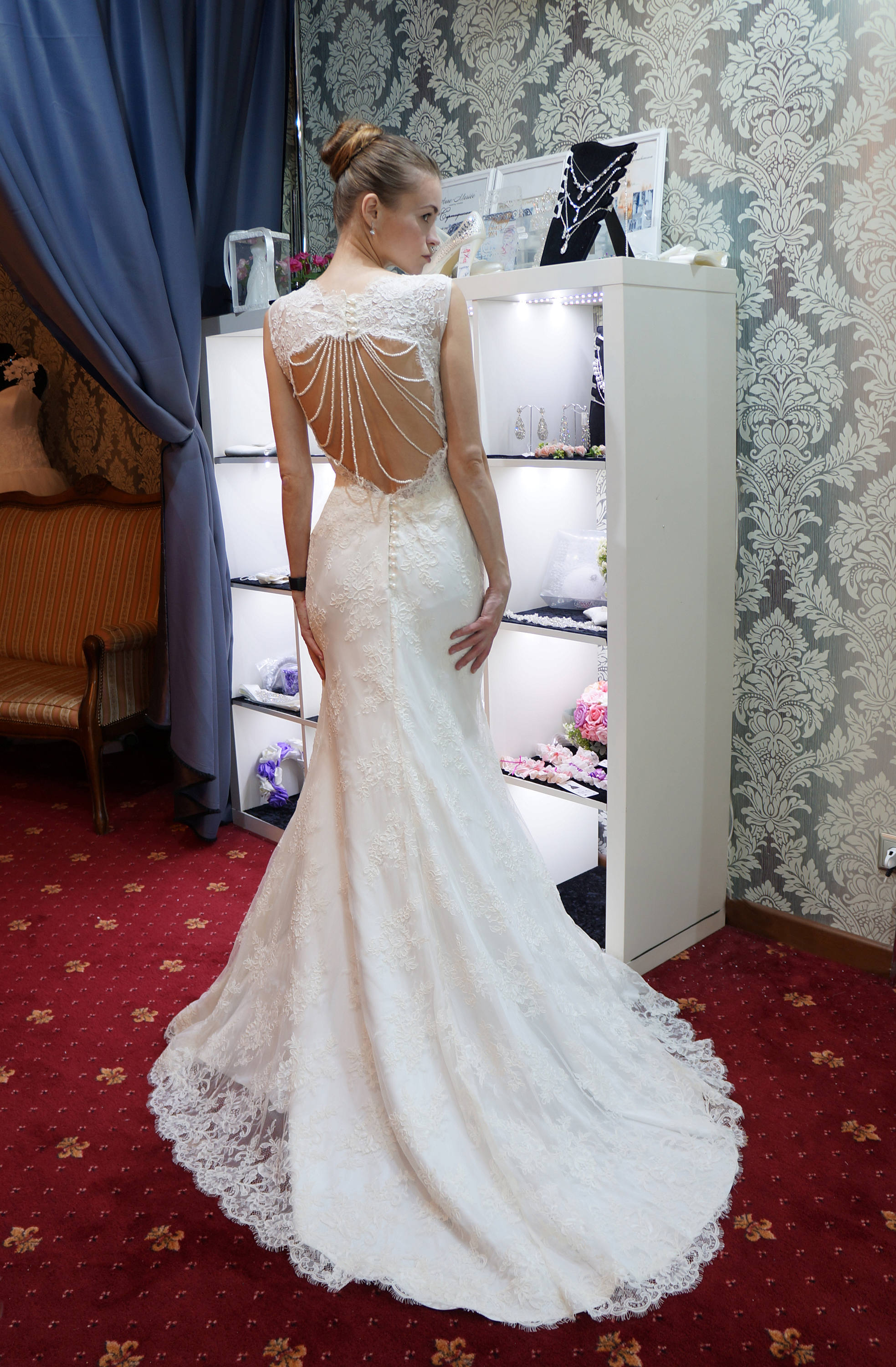 Demitrius Wedding Dress Mermaid Wedding Dress Lace Wedding Etsy