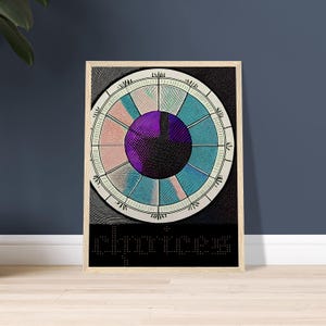 Astrologische Geburtskarte "Escolhas" | Mapa de nascimento | Ilustração Astrologia Evolucionária