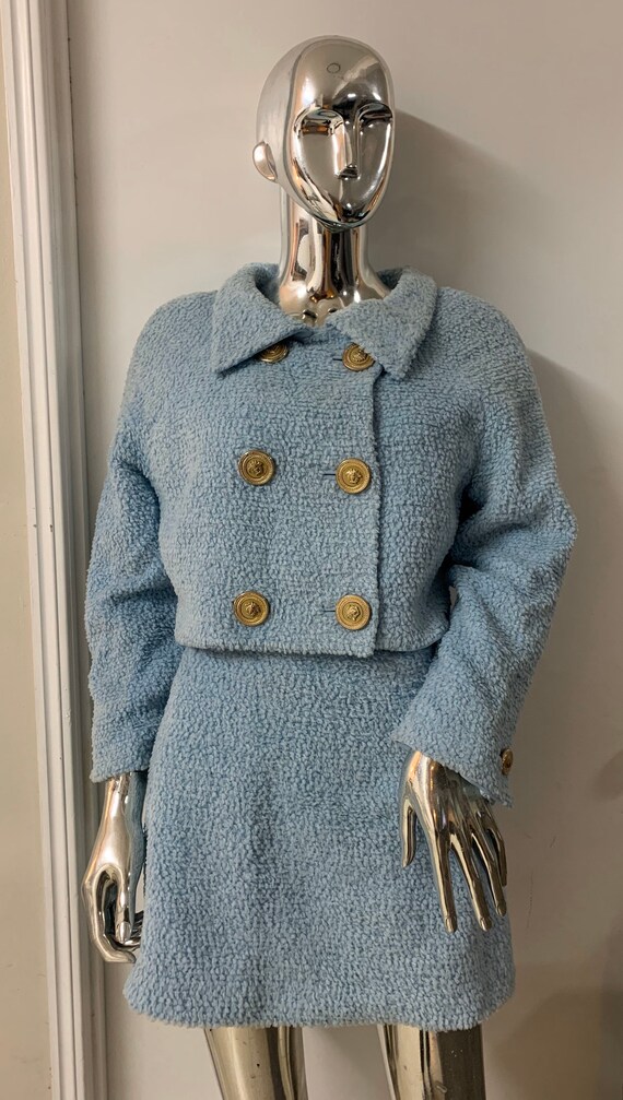 Very RARE, Vintage 90’s, Gianni VERSACE, wool blaz