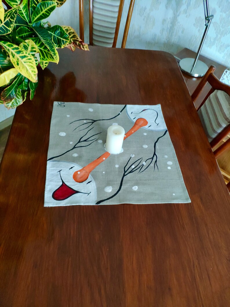 Table Topper / Placemats Set of 2 4 6 or 8/handpainted Etsy