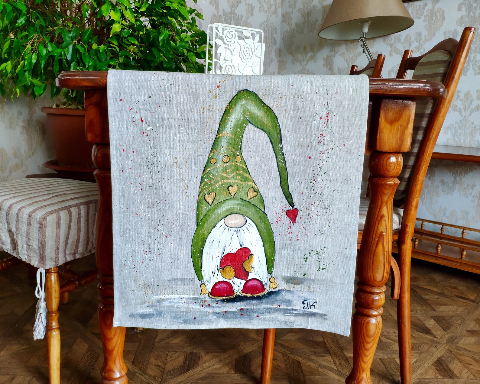 Valentines Day Gnome Table Runners - Valentines Day Wikii
