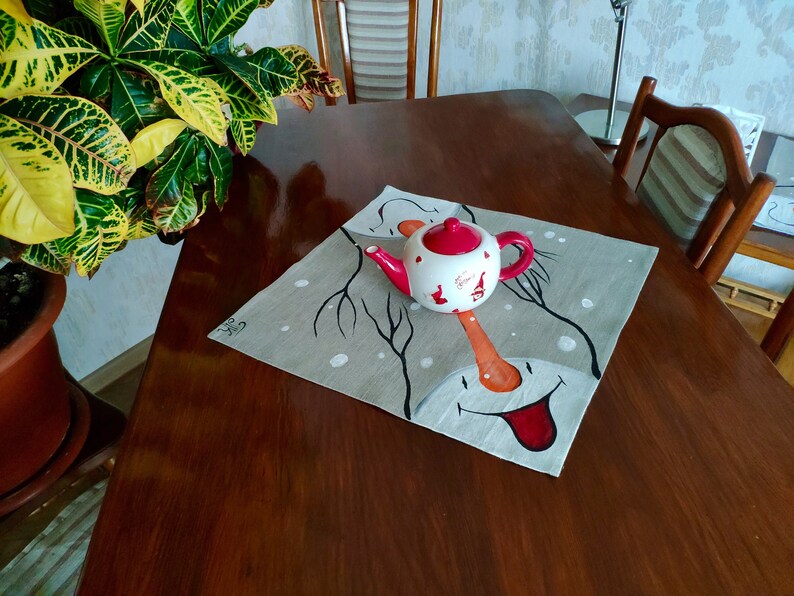 Table Topper / Placemats Set of 2 4 6 or 8/handpainted Etsy