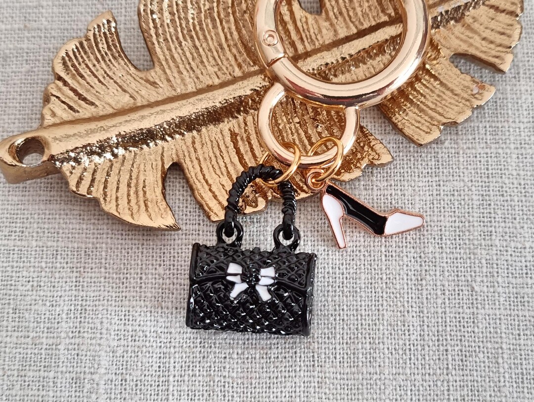 Bag Pendant Mini Handbag, Key Ring Bag Clip With Pendant Charms Mini ...