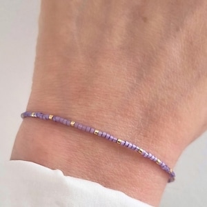 Bracelet Miyuki Delicia avec fermoir en acier inoxydable