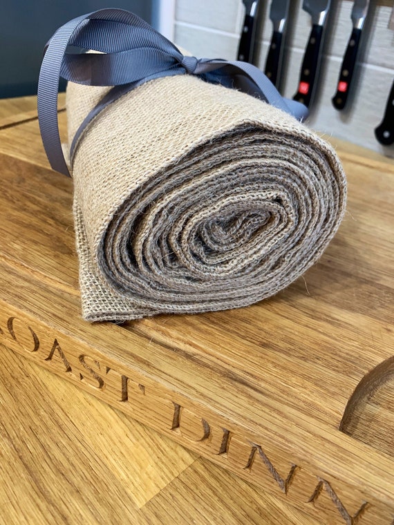 2m x 30cm Rustic Hemmed Hessian Table Runner 2m x 30cm Rustic Hemmed Hessian Table Runner