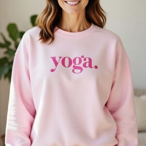 Felpa da yoga da donna, pullover minimalista, regalo per la cura di sé consapevole