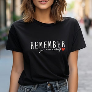 Minimalist Motivation Quote T-Shirt Gift for New Teacher Positive Statement Shirt for Women