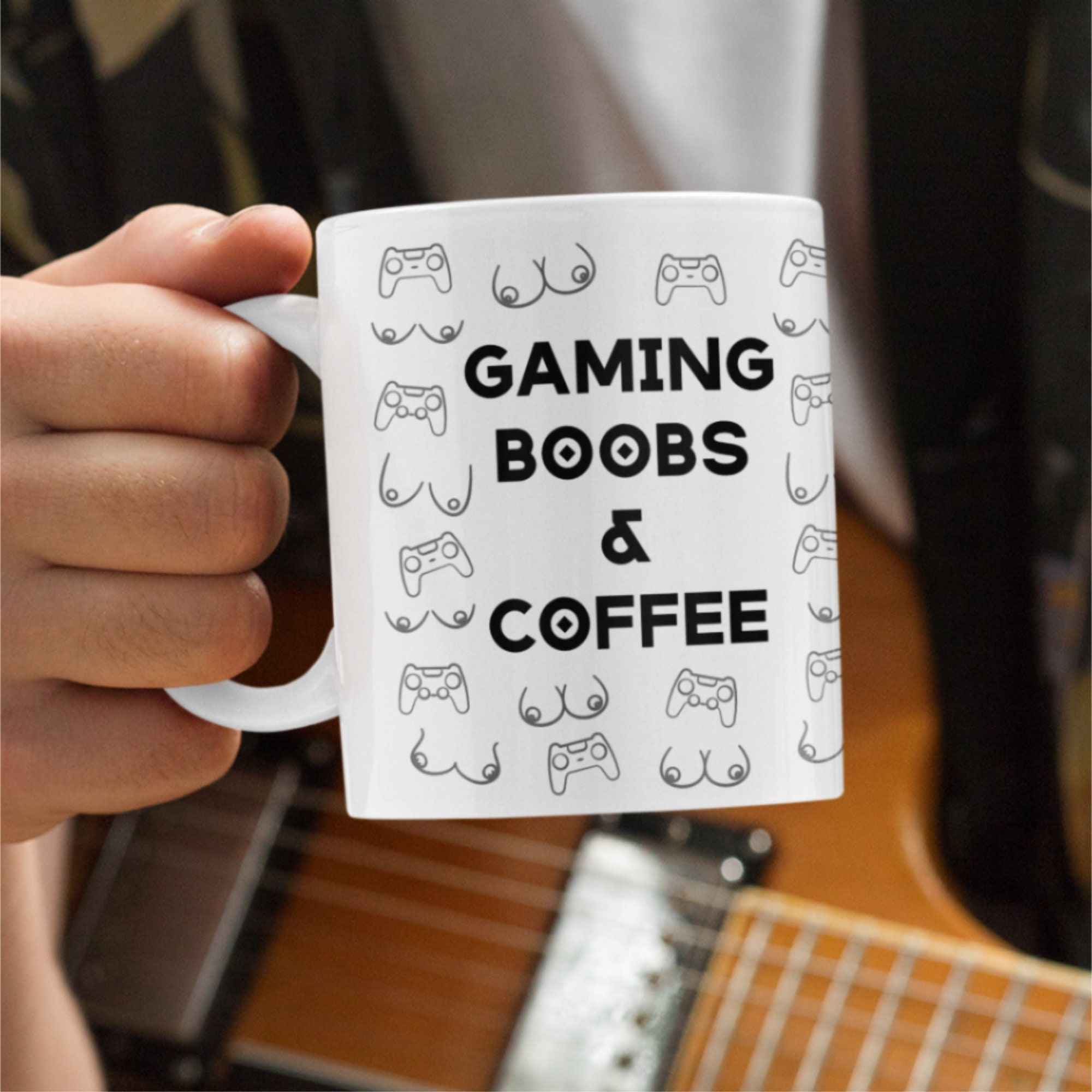 Coffee and boobs