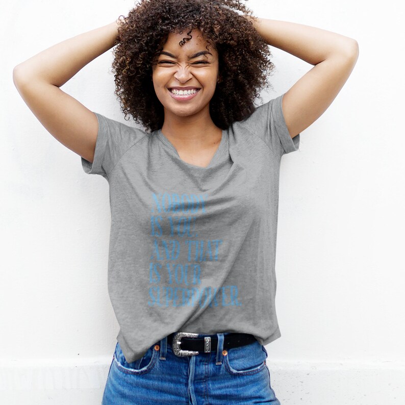 Womens Superpower quote t-shirt - Superpower-Zitat-T-Shirt für Frauen