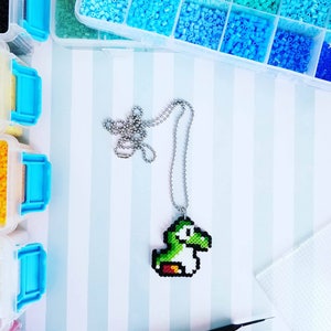 Red Baby Yoshi Inspire Collier Super Mario World Inspire Etsy