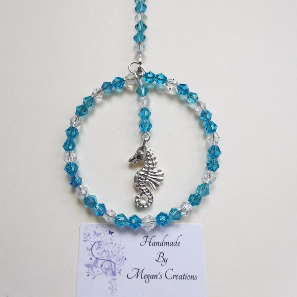 Seahorse Charm - Etsy