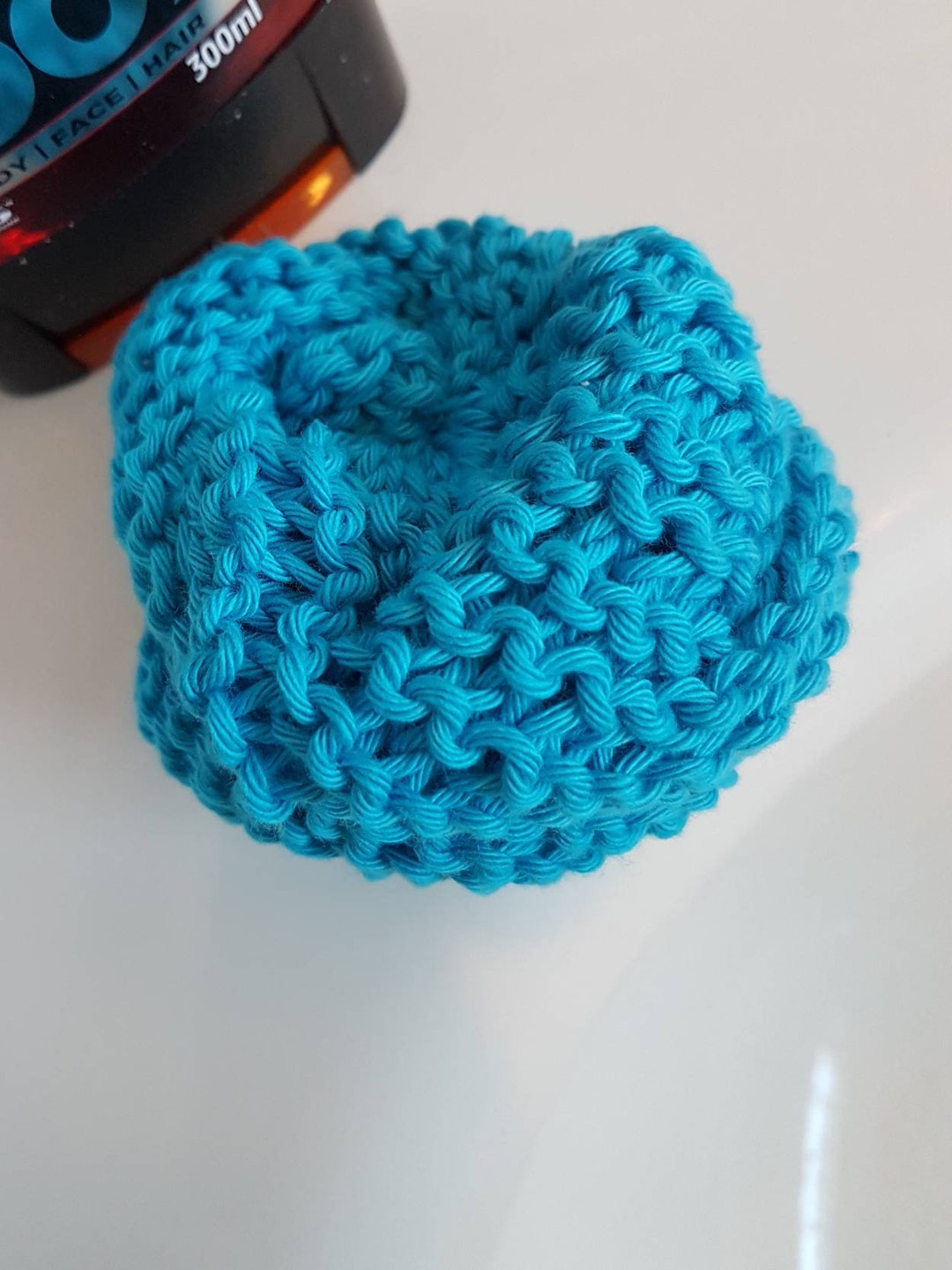 Reusable Bath Pouf. Knitted Bath Pouf. Eco Friendly Bath Pouf. Etsy