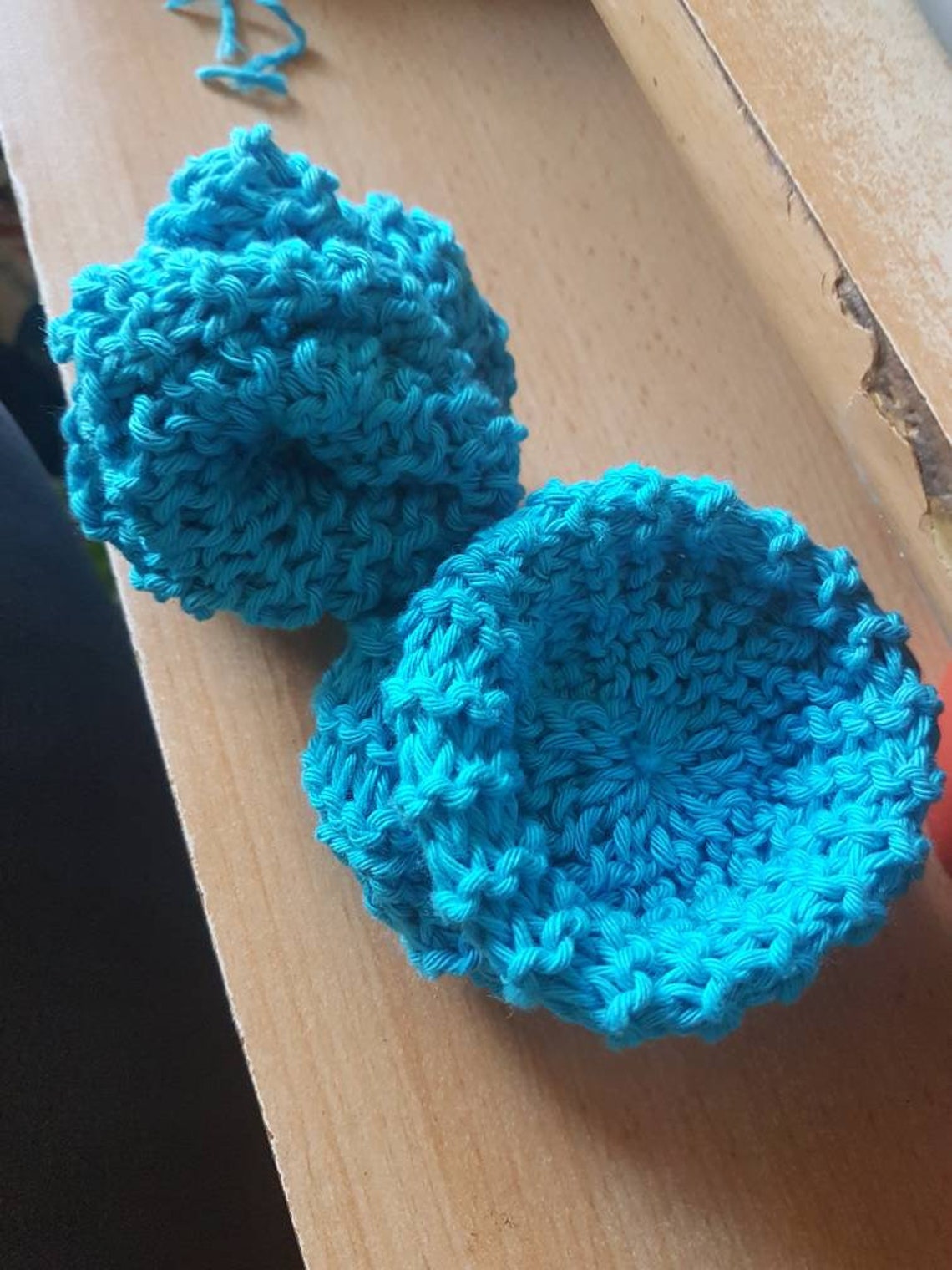 Reusable Bath Pouf. Knitted Bath Pouf. Eco Friendly Bath Pouf. Etsy