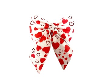 Much Love Sailor Bow, Sailor Bow, pet sailor bow, heart Sailor Bow, Doggy Sailor Bow, Sailor Bows for dogs, gifts for dogs, dog bows