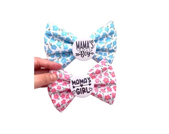 Mothers Day Badge Bow, dog mum, cat Mum, dog bow ties, Mothers Day, Badge Bows, cute dog bow ties, bow ties for dogs, cat bow ties, pet bows