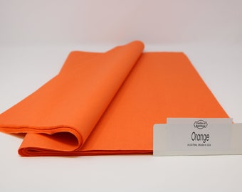 Orange Tissue Paper - 15" x 20" - 96 Sheets