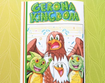 Gerona Kingdom, Indie Manga, Issue 3- Shonen Slice of Life Doujin Eagle Beagle #1