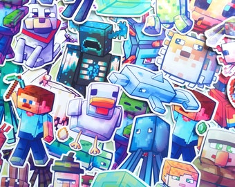 Minecraft Pick a Pack, 5 or more Vinyl Stickers