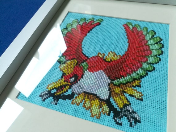 Ho-Oh Pixel Art Pattern  Pixel art pokemon, Pixel art pattern, Pokemon  cross stitch