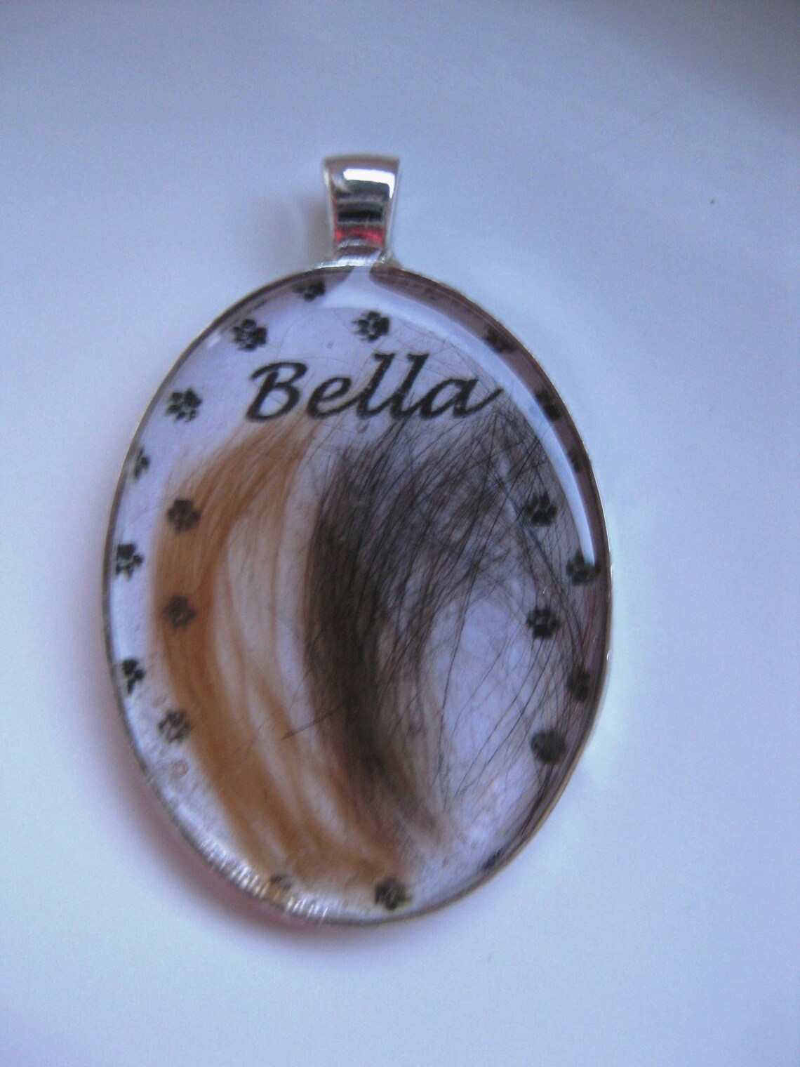 Pet Keepsake Keychain Memorial Hair Fur Bespoke Design Etsy